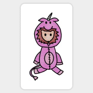 Unicorn Onesie Sticker